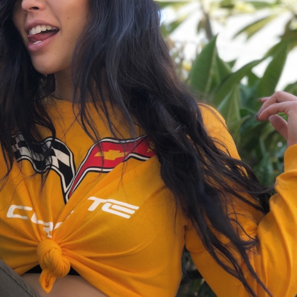 long sleeve crop top - Picture 2 of 3